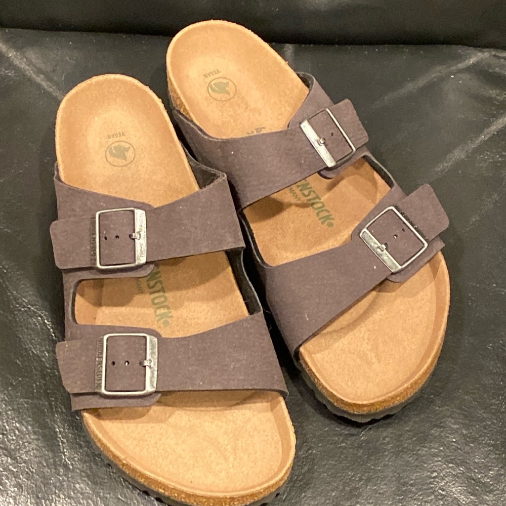 BIRKENSTOCK Slides Sandals MEN SIZE 44 Vegan made in Germany 🇩🇪 New 11 - 11.5